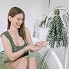 10 Tallos de Eucalipto Seco de 17" para Colgar en la Ducha | 100% Hechos de Tallos Frescos de Eucalipto, Decoración para Baño, Hogar, Bodas, Granja, DIY Decoración de Primavera 5
