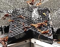 Barnetts Roof Valley Controller for Shingles - Debris-Free Water Flow, UV Durable Design