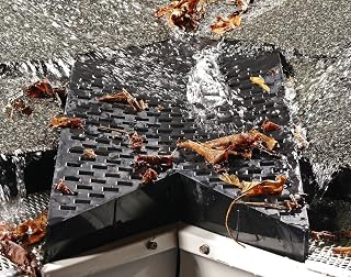Barnetts Roof Valley Controller for Shingles - Debris-Free Water Flow, UV Durable Design