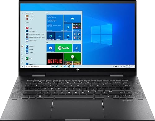 Miniatura 2 de HP Portátil Envy X360, pantalla táctil de 15.6 pulgadas, 1920 x 1080, retroiluminada por LED, AMD Ryzen 5 5500U de 6 núcleos, DDR4 de 8 GB, SSD de