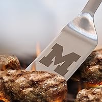 Vista 3 de YouTheFan NCAA NCAA - Espátula para barbacoa de acero inoxidable con abrebotellas