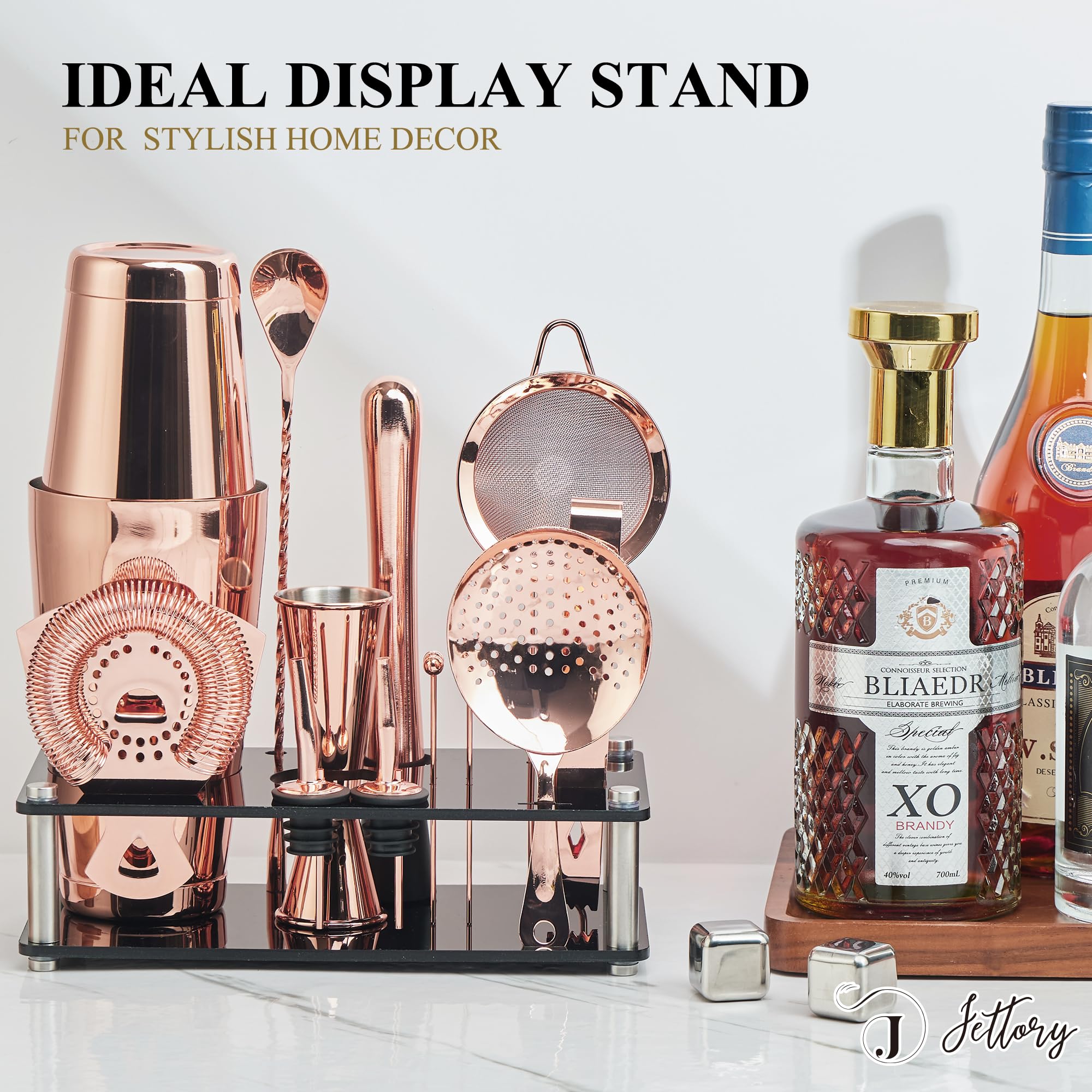 Cadeau Pour Barman Débutant Passionné Ensemble De Shaker à Cocktail En Acier Inoxydable De 750ml Avec Shaker Tasse A Mesurer Cuillere Presse Puree Bec Verseur Pour Fete Au Bar A Domicile Kit Cadeau Pour Barman Débutant Passionné Ensemble De Shaker à Cocktail En Acier Inoxydable De 750ml Avec Shaker Tasse A Mesurer Cuillere Presse Puree Bec Verseur Pour Fete Au Bar A Domicile Kit