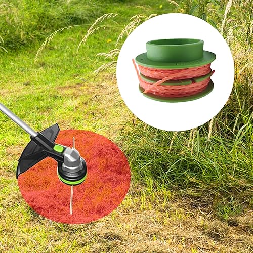 Miniatura 8 de CDIYTOOL EGO Power+ AS1300 - Carrete de repuesto compatible con EGO de 15 pulgadas ST1500ST1500-S, 0.095 pulgadas y 15 pies de desbrozadora de