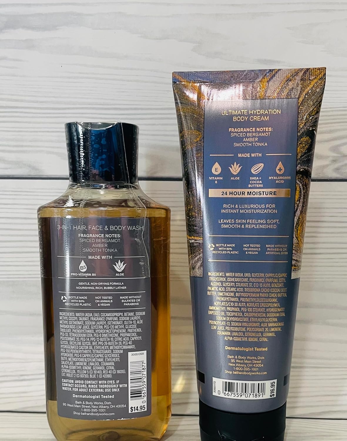 Bath & Body Works After Dark Men’s 3-in-1 Hair, Face & Body Wash and Body Cream 2 Piece Set Bath & Body Works After Dark Men’s 3-in-1 Hair, Face & Body Wash and Body Cream 2 Piece Set