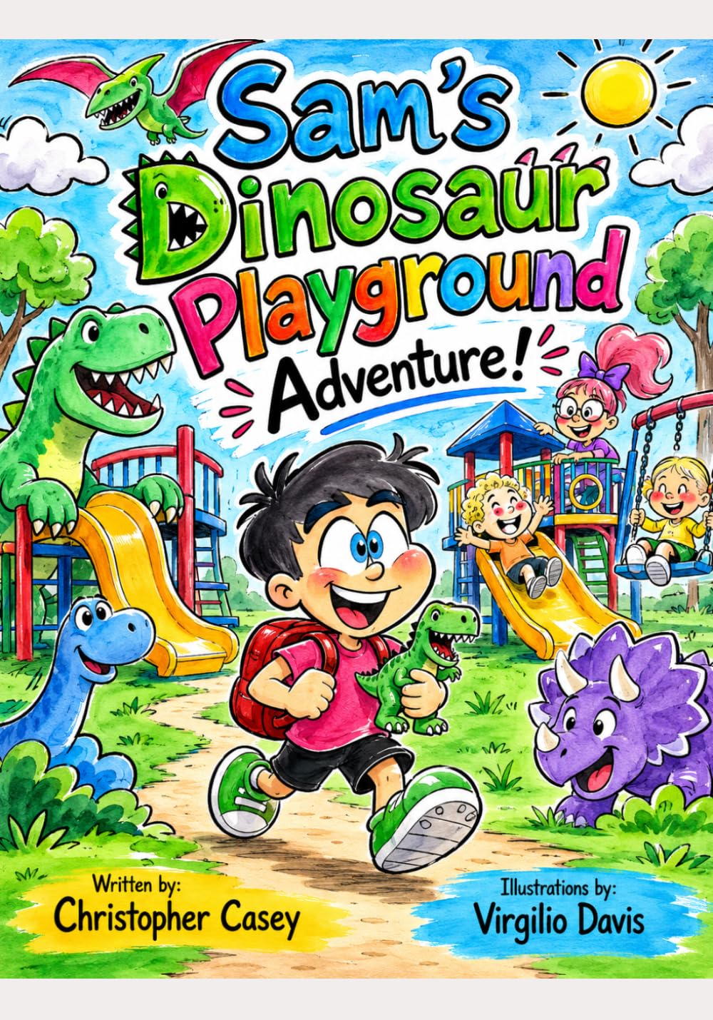 Sam's Dinosaur Playground Adventure!