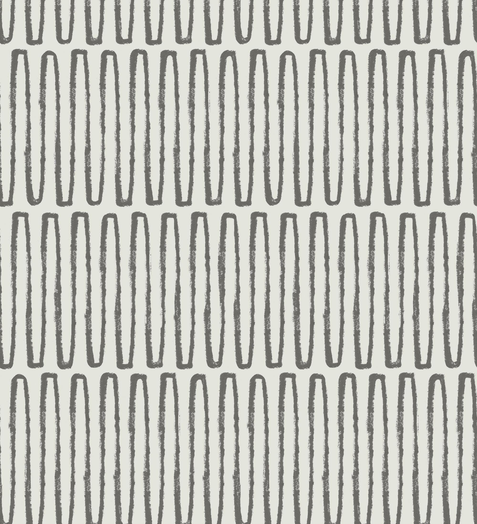 GAULAN 682038 - Papel pintado vinílico ecológico étnico diseño geométrico africano negro para pared salón cocina baño dormitorio pasillo - Rollo de 10 m x 0,52 m