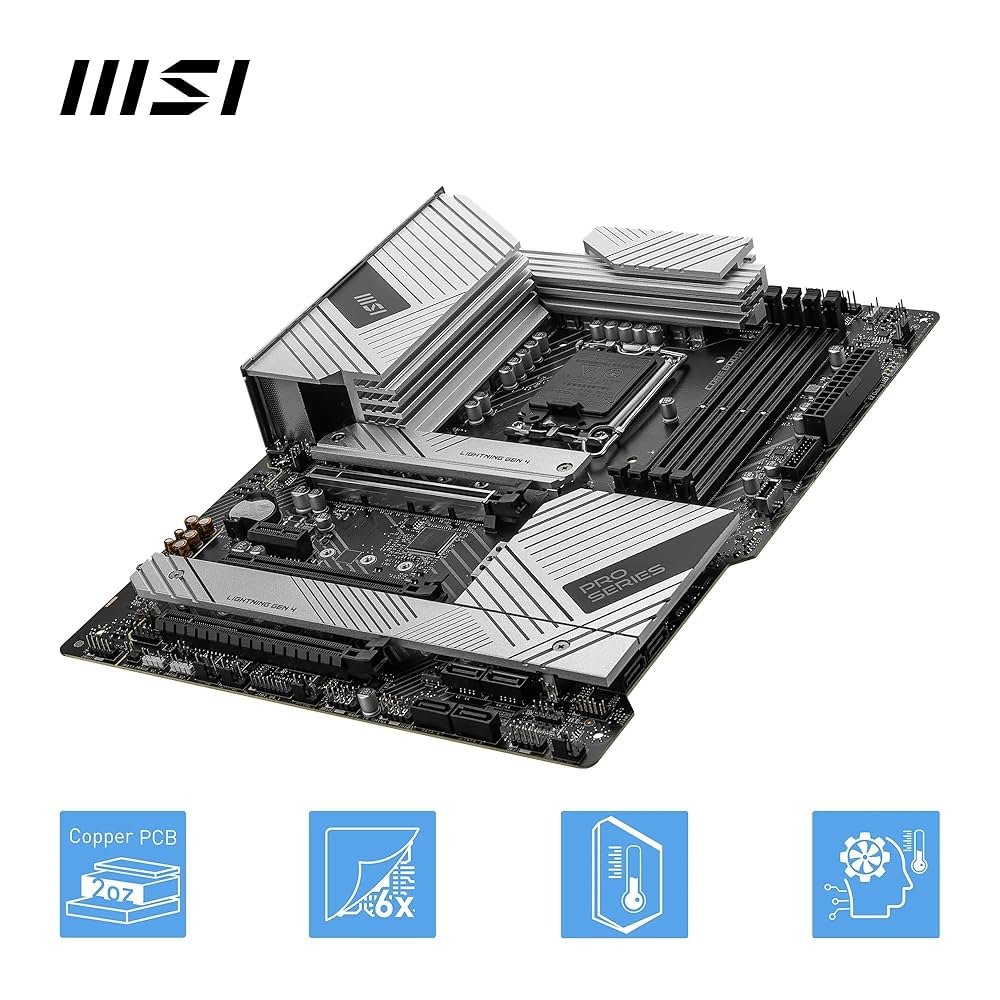 Amazon | MSI PRO Z790-A MAX WIFI Motherboard ATX - Supports