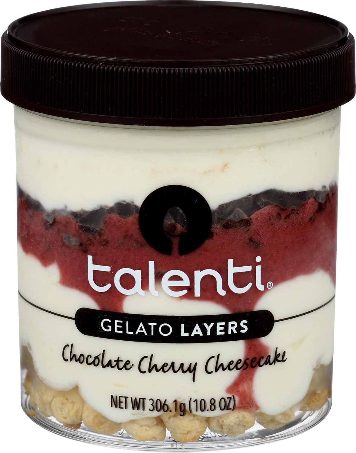 Talenti Layers Cherry Cheesecake Sourced Ingredients and OUD Kosher 306.1g