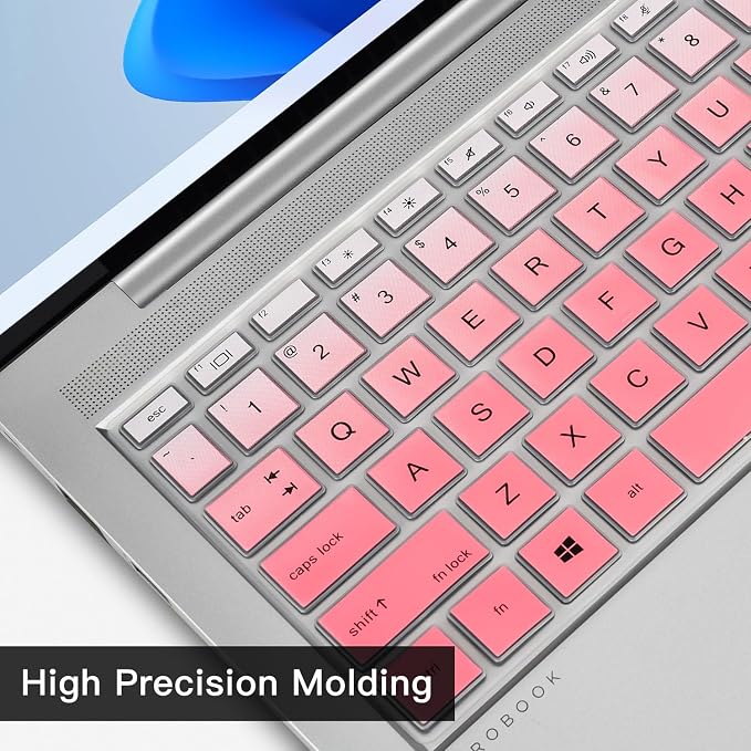 Funda de Teclado para HP Probook 440 445 G8 G9 G10 14" 2022-2023 Ombre Pink miniatura 4