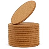 Round Edges Cork Coasters 4