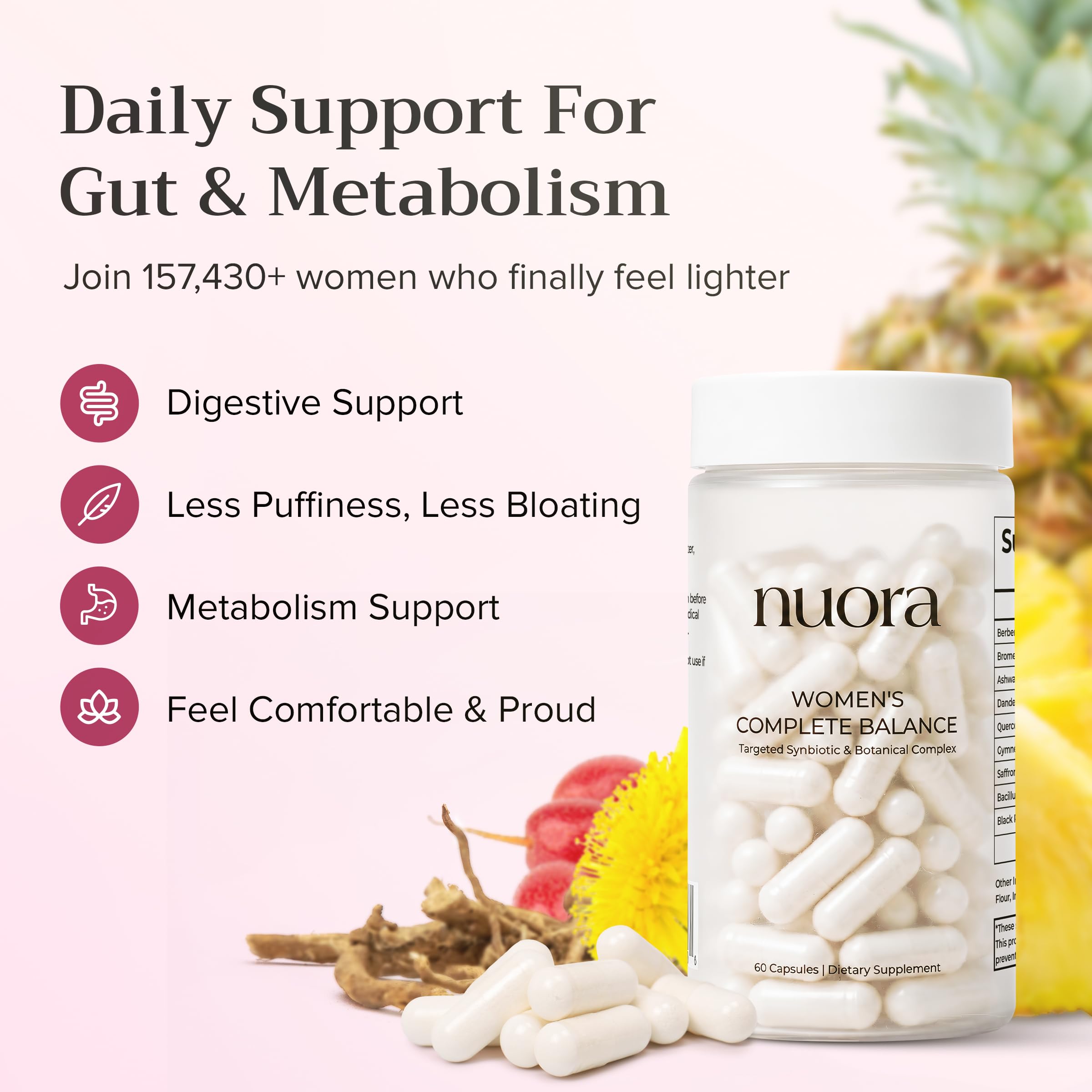 Biofilm Probiotic | Probiotics for Women - Gut Health & Metabolism, 60ct — Amazon image 2