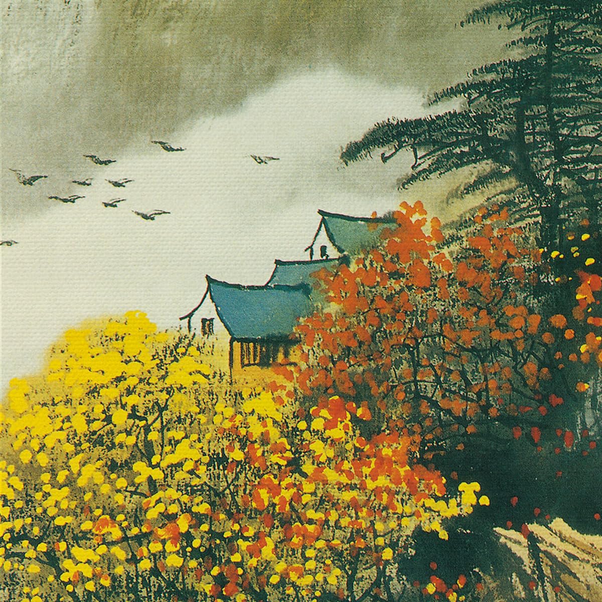 Amazon.com: EAPEY Prints Chinese Scroll Hanging Japanese Wall Art