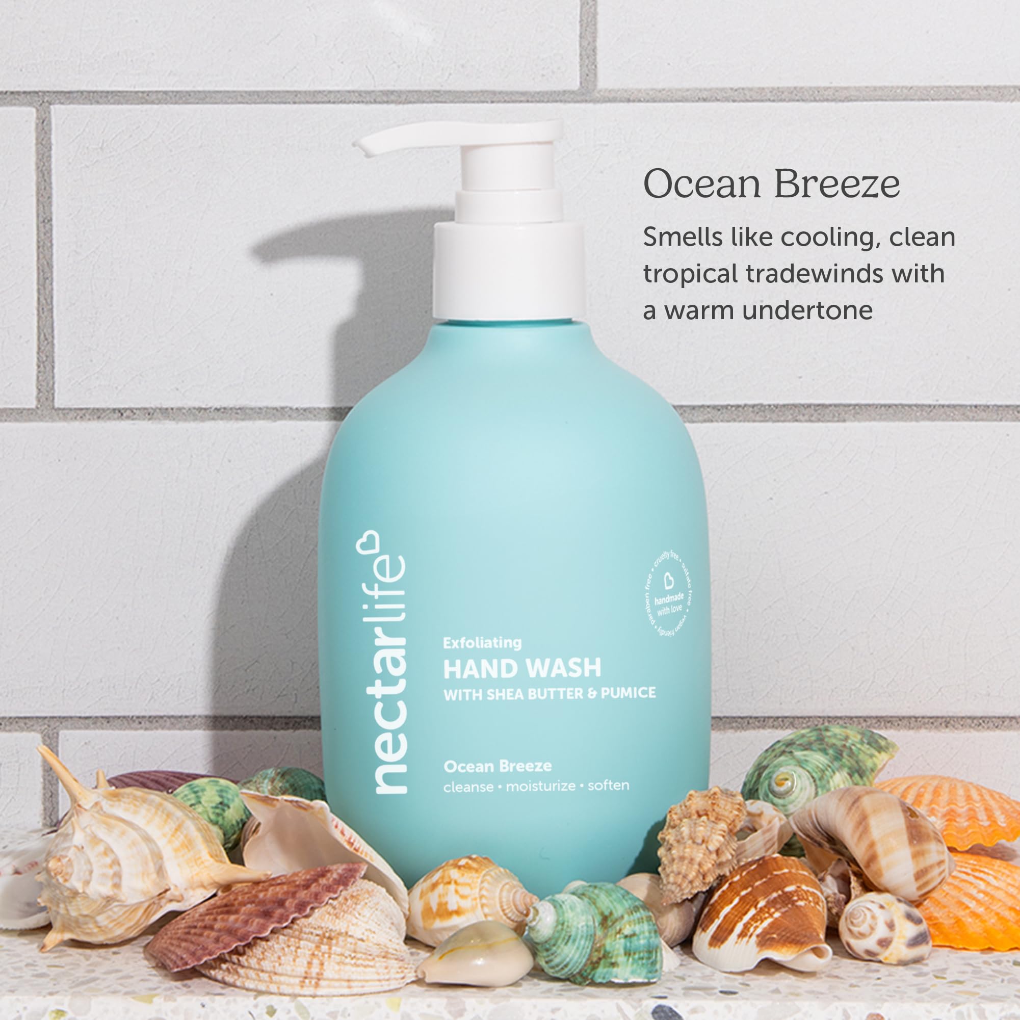 Nectar Life Exfoliating & Moisturizing Hand Wash with Volcanic Pumice