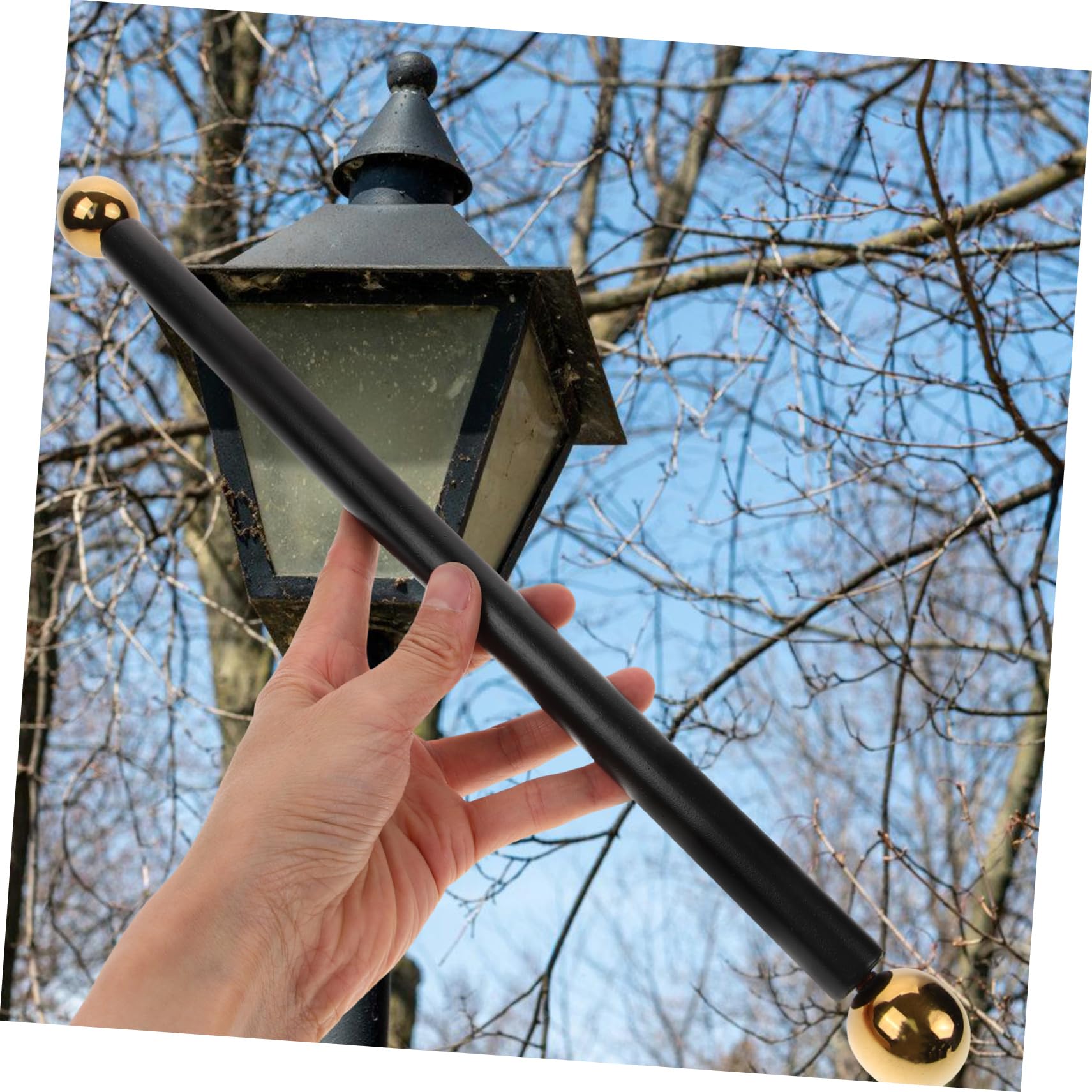 IWOWHERO Flagpole for Lamp Post Arm Handle Rest Replacement Garden Accessory Outdoor Use