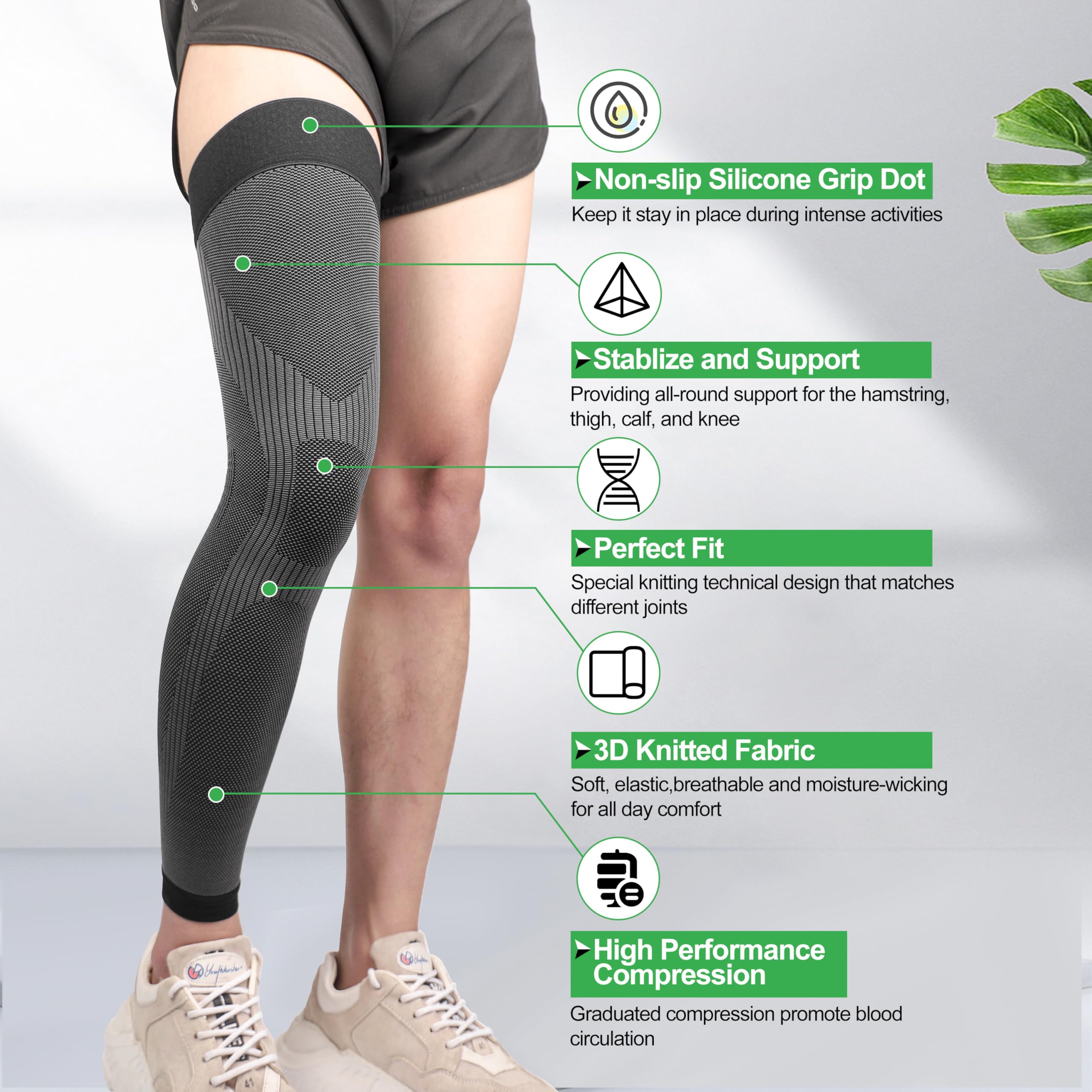 Neon Pink PRO Compression Calf Sleeves | Better Circulation & Performance