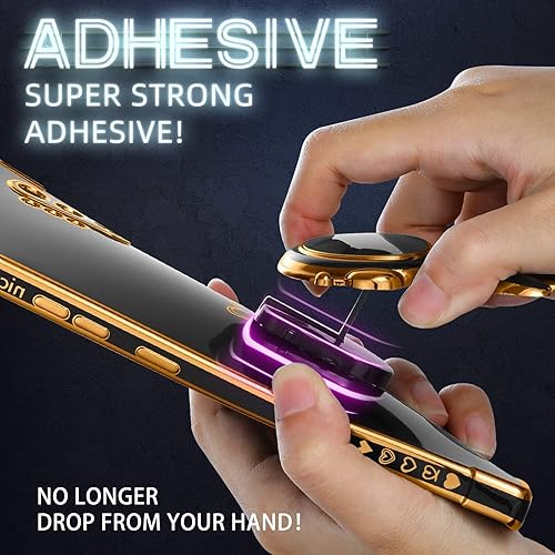 Miniatura 5 de Lotadilo Funda para Samsung Galaxy A12, funda para Galaxy A12 con soporte de astronauta para mujeres y niñas, diseño femenino con diseño de corazón,