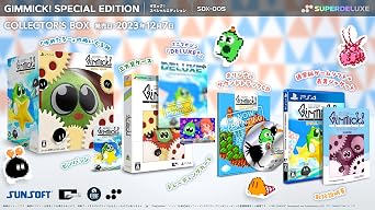 Gimmick! Special Edition Collectors Box !    -PS4  DELUXE 1st Run DELUXE+ CD