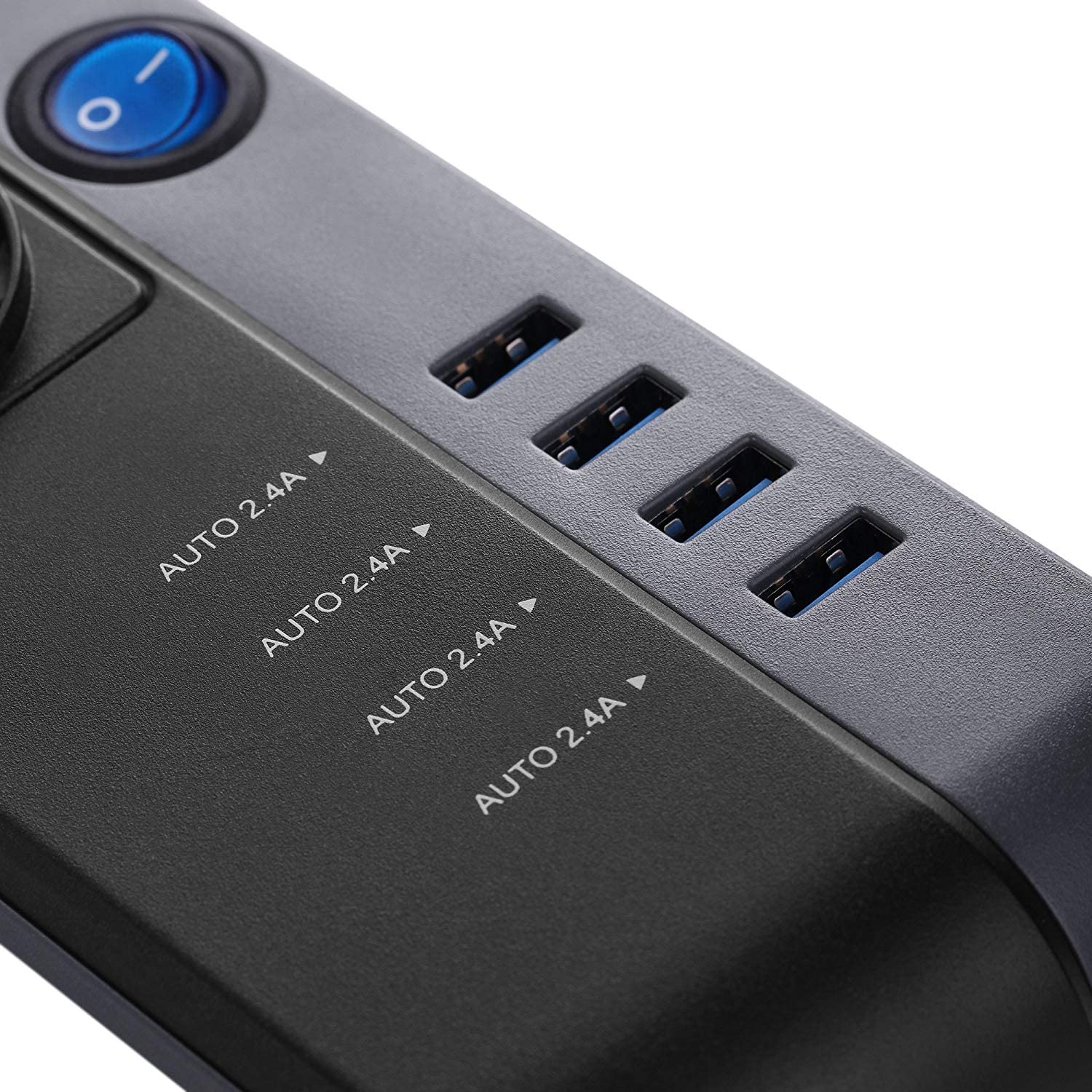 250 wolt chroniona mieszana listwa zasilająca i USB 5 woltów 4Plus4