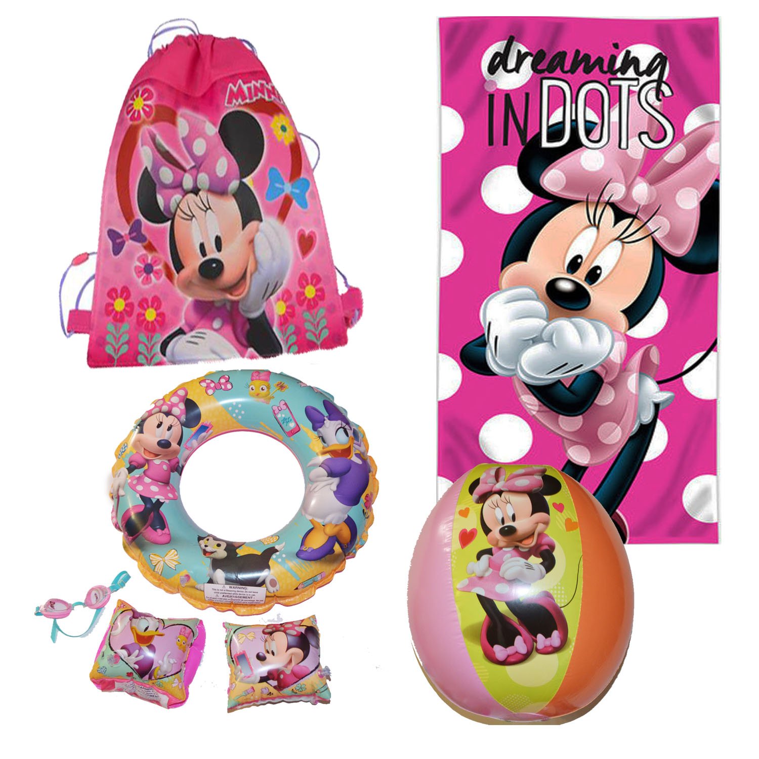 minnie mouse swim ring
