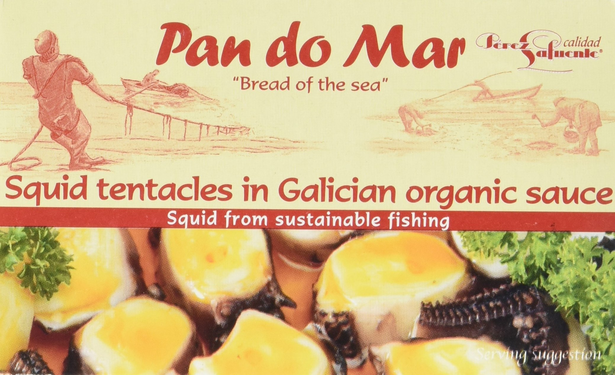 Pan do Mar Tintenfischstücke in galizischer Bio Soße, 120 g