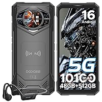 DOOGEE S200X Rugged Smartphone 5G, 48GB+512GB
