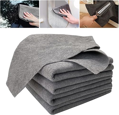 Miniatura 1 de DXLOTXD Paño de limpieza mágico grueso sin rayas Magic Free Miracle (11.8 x 15.7in) 15.74 x 11.81 pulgadas, paños de limpieza reutilizables para