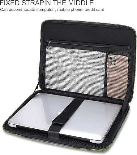 Miniatura 5 de DOMISO Funda para portátil de 17 pulgadas con bolsa, a prueba de golpes, impermeable, EVA, para MSI GS73VR Stealth ProLenovo IdeaPad 320 321HP Envy