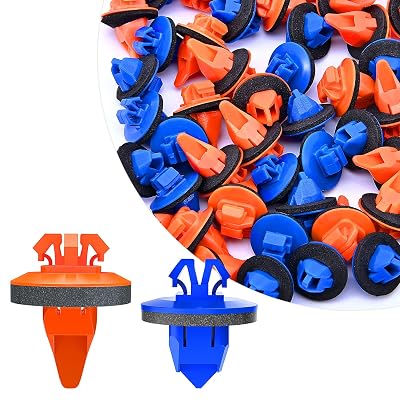 GOOACC 100pcs Fender Flare Clips Compatible for Toyota 4Runner FJ Cruiser Highlander RAV4 Tacoma, Replace 75495-35010 75397-35010