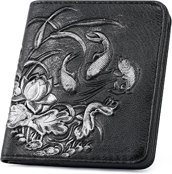 MEITRUE Small Womens Wallet, RFID Slim Wallet for Women, Credit Card Holder with ID Window