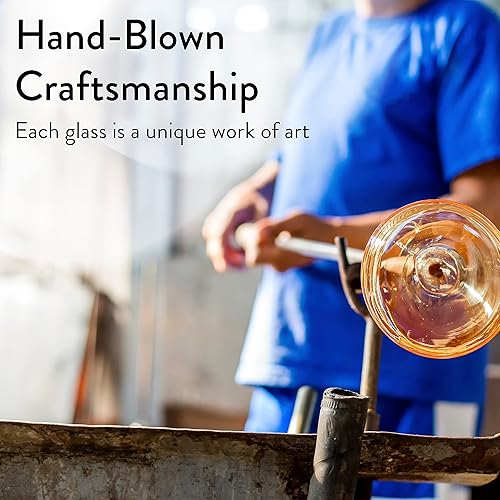 Miniatura 8 de Juego de 6 copas de vino  Juego de copas de vino con forma hexagonal de tallo largo  Grandes, biseladas, lados en forma de diamante que permiten que