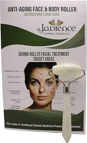 Rodillo Derma de Jade, rodillo de masaje individual terapia infrarroja para antienvejecimiento, relajación y alivio del estrés, terapia de