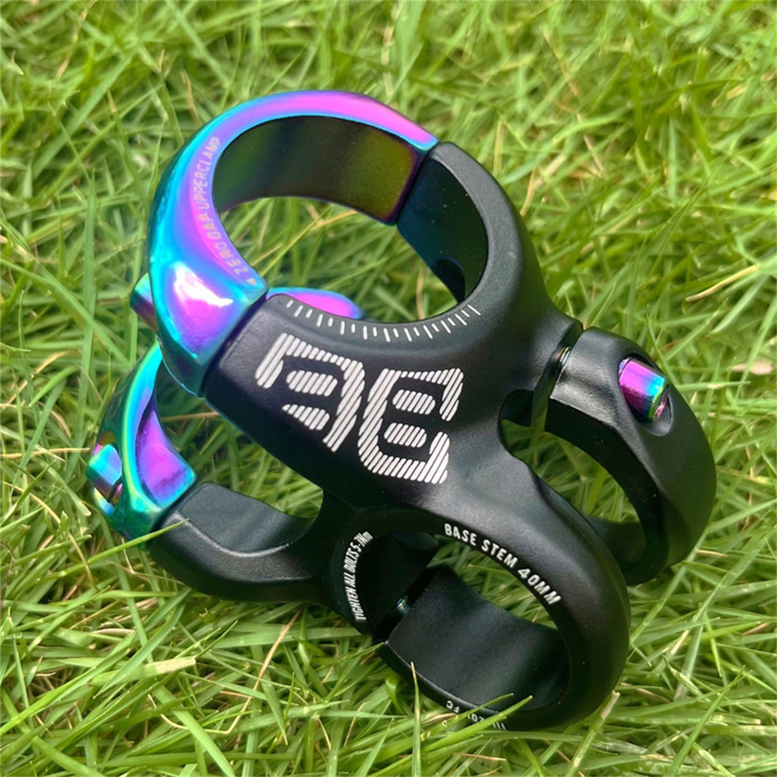 Attacco manubrio corto in lega di alluminio per mountain bike biciclette bilanciate accessori per ciclismo