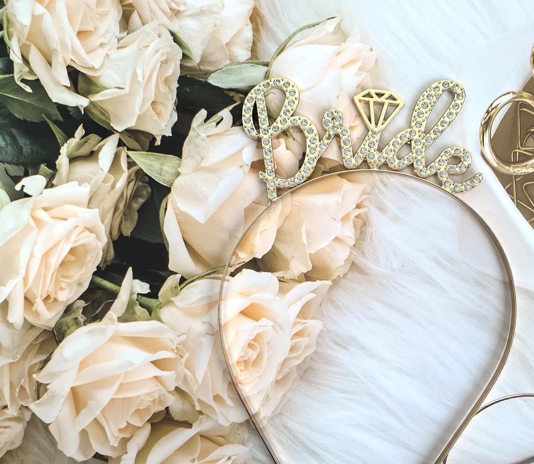 Amazon.com: Bride To Be Sash Headband Kit Black Bridal  display picture 3