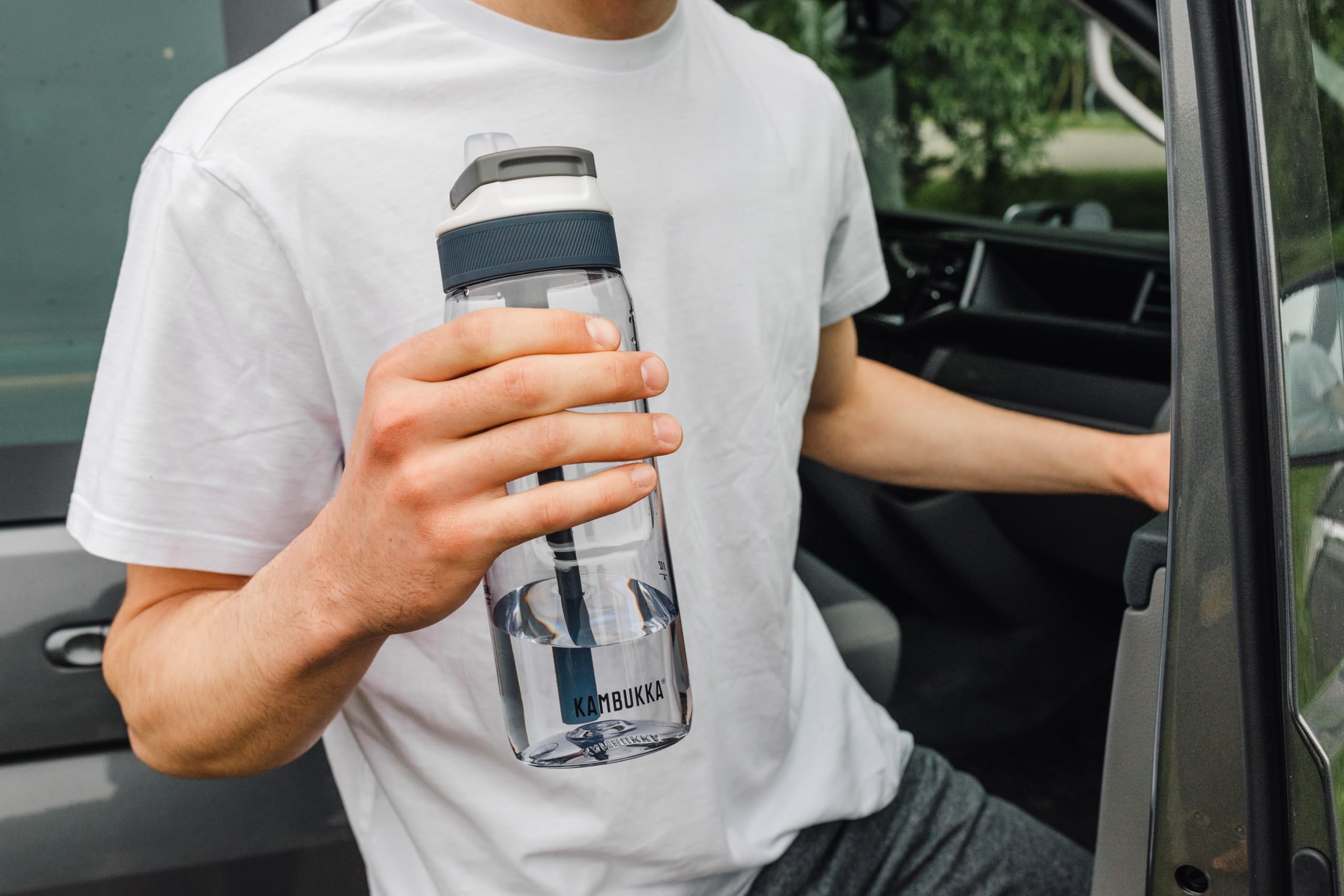 Kambukka zestaw Lifestyle: ergonomiczna butelka Lagoon 750 ml ze słomką + termos obiadowy Bora 600 ml, 100% szczelne, BPA Free
