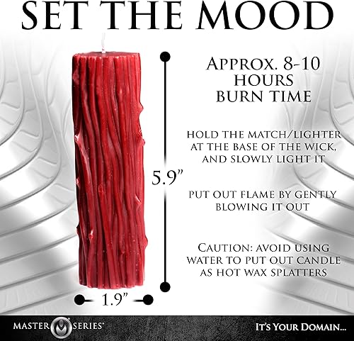 Miniatura 4 de Vela de goteo de espina para bienestar y relajación y masaje romántico de velas. Bajo punto de fusión. Cera corporal de parafina sin perfume. Regalo