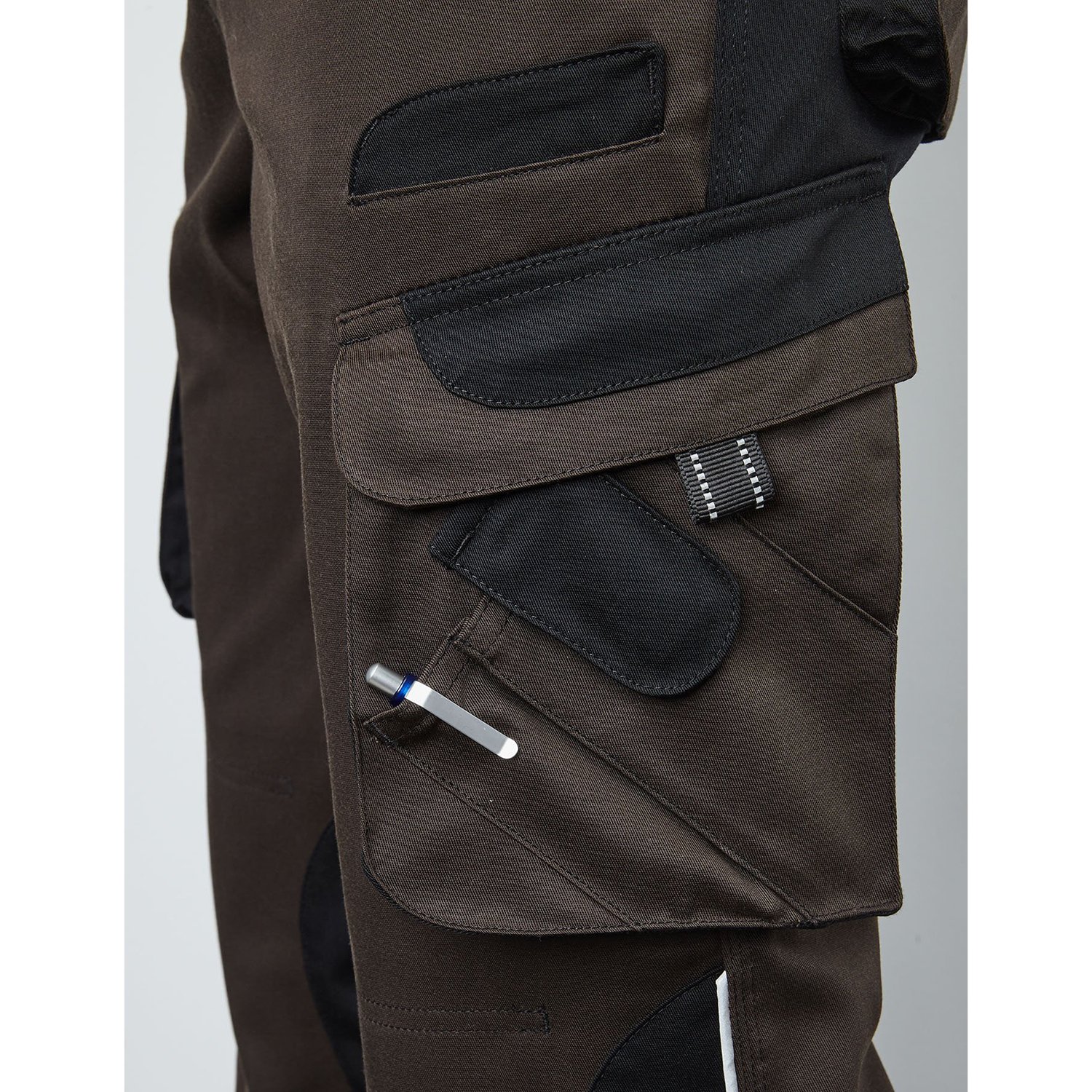 Pionier 5433-60 Tools 60 - Peto de seguridad, color marrón y negro