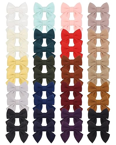 Miniatura 3 de Juego de 80 pinzas para el cabello para bebés, niñas, pasadores, accesorios hechos a mano, clip de cocodrilo para bebés, niños pequeños, adolescentes