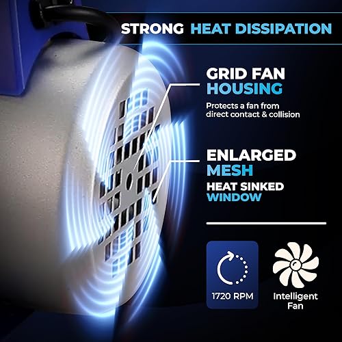 Miniatura 4 de Bomba de vacío de 7 CFM para sistema de CA - Bomba de vacío HVAC - Bomba de vacío de CA automotriz de 12 HP - Bombas de vacío de aire acondicionado