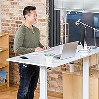 Vista 2 de Stand Up Desk Store Escritorio eléctrico de altura ajustable con memoria programable