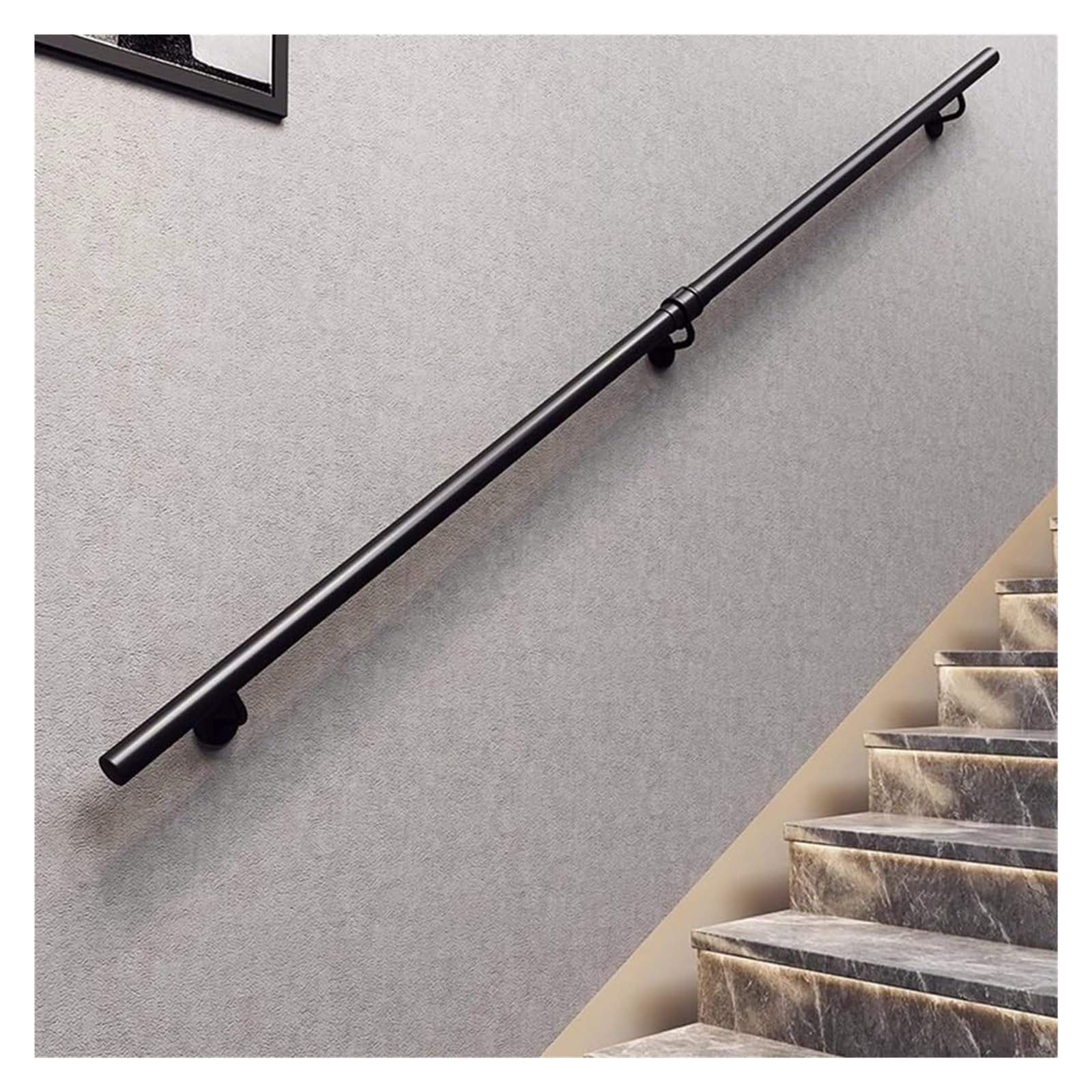Rampe d'escalier d'intérieur 85cm contre le risque de chute sur marches