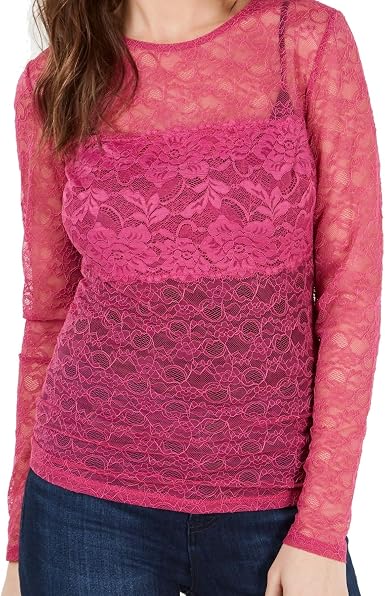 Long Sleeve Soffie Lace Top at Amazon 