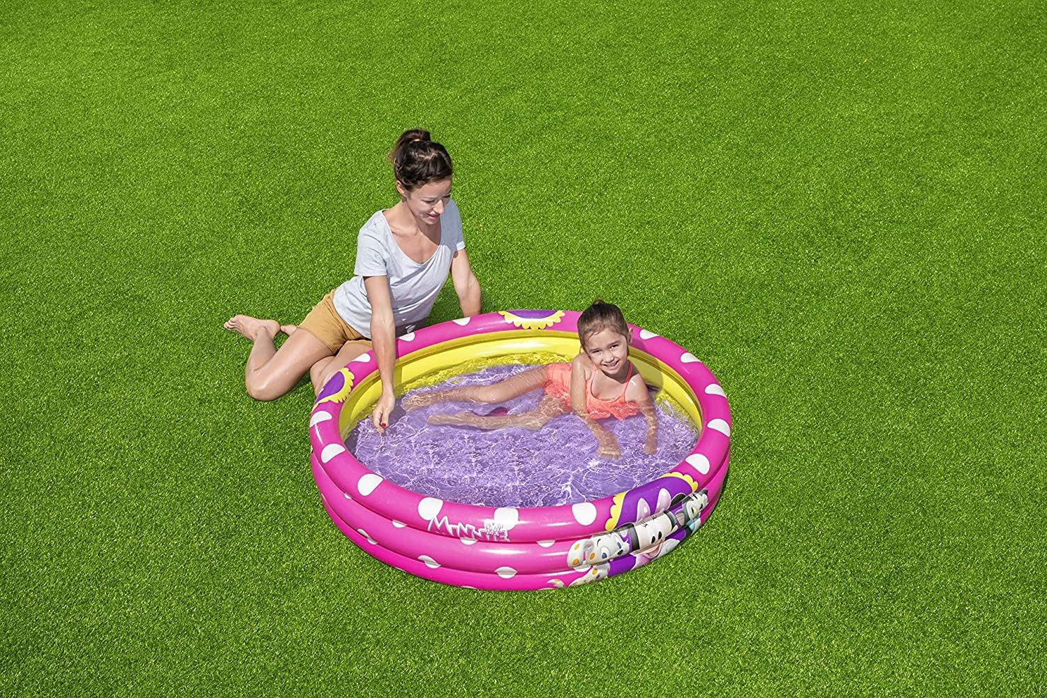 Bestway 91079 Piscina per bambini Minnie da 122X25 cm