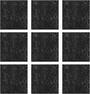 Mikikit Dome Cat Litter Box Cat Litter Box Filter, 15pcs Cat Litter Box Litter Box Filter Replacement Charcoal Filter Pad Pet Cat Litter Filter for Cat Litter Boxes Litter Box Filter