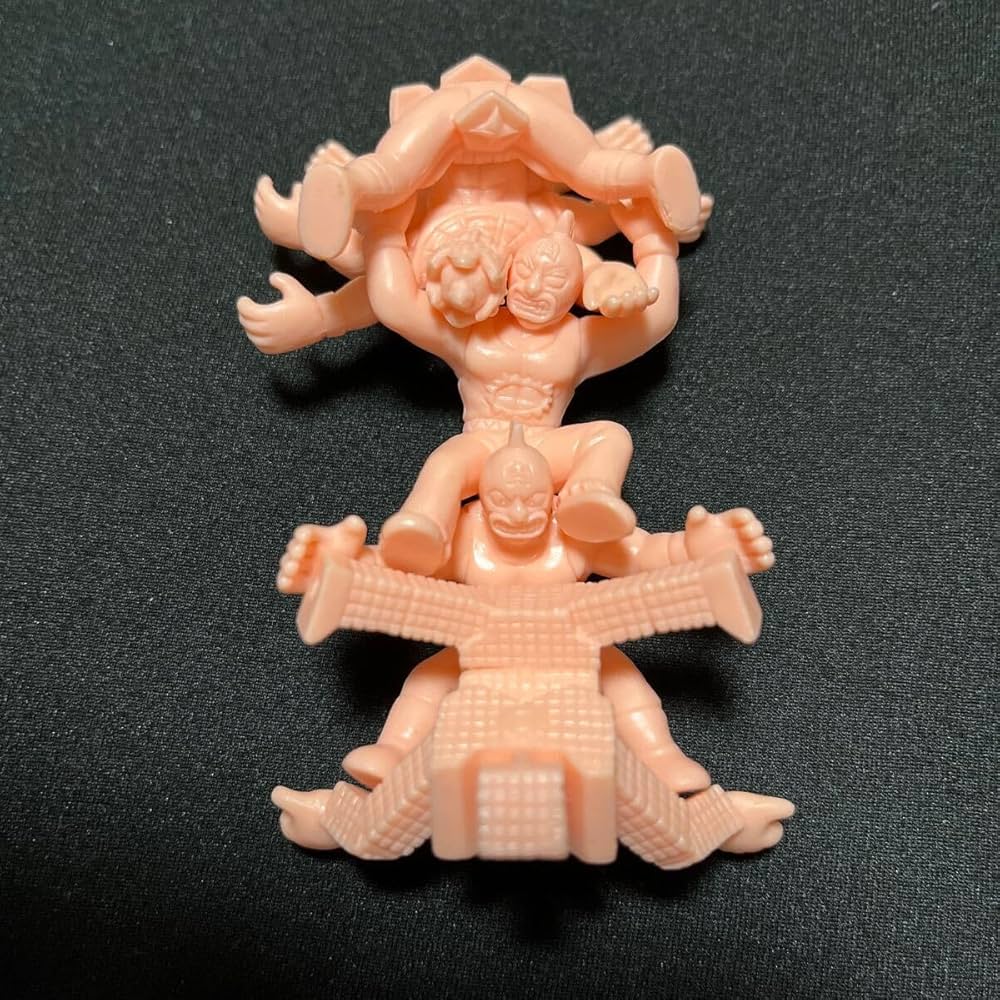 マッスルドッキング　三種類　キンケシ ガシャポン「キンケシ」の第18弾に「スーパー・フェニックス