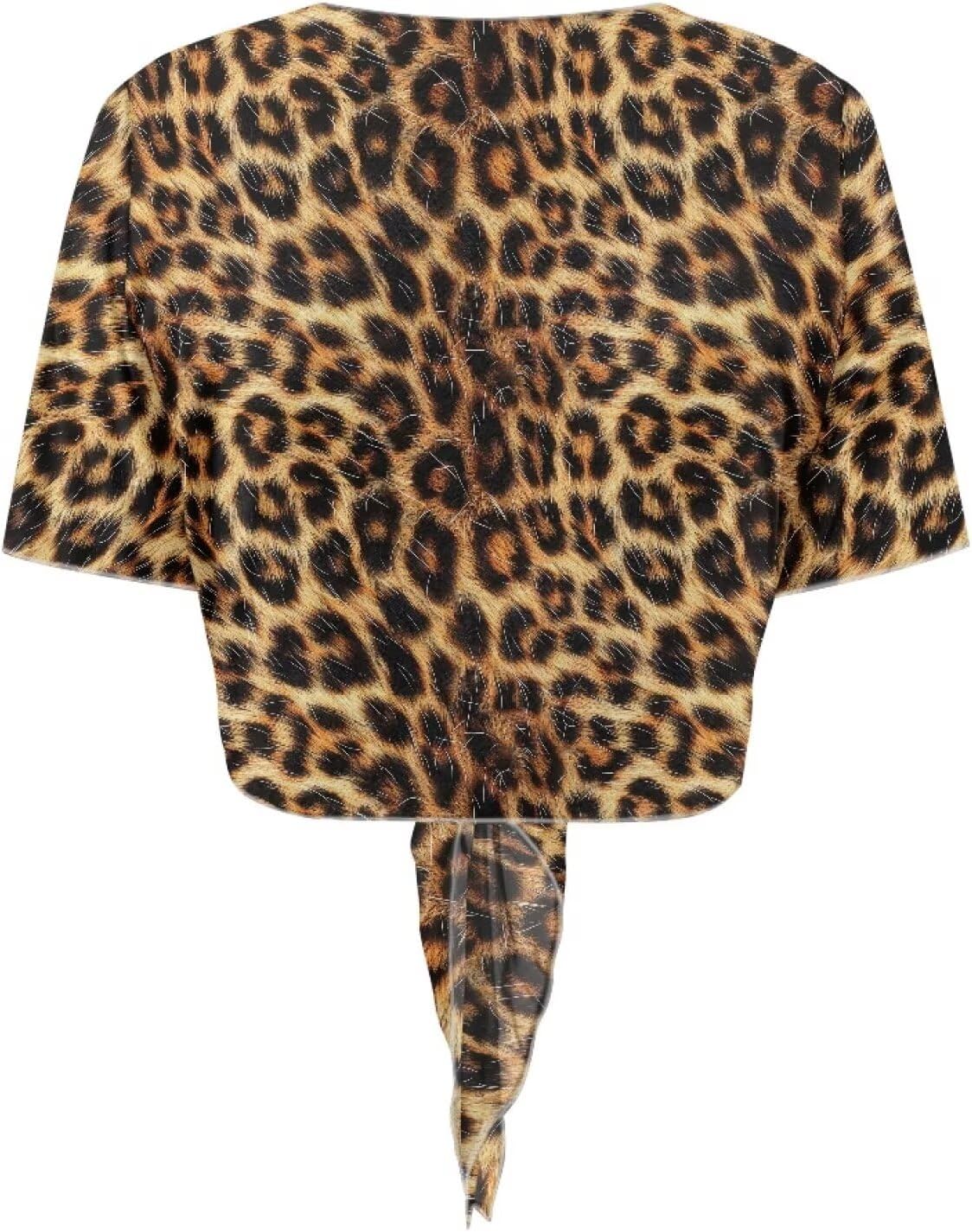Bolero Shrug for Women Short Sleeve Cropped Cardigan Open Front Tie Sheer Tops