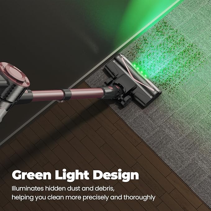 Aspiradora Inalámbrica Escoba 8 en 1, Filtro HEPA, 40 Minuto miniatura 5