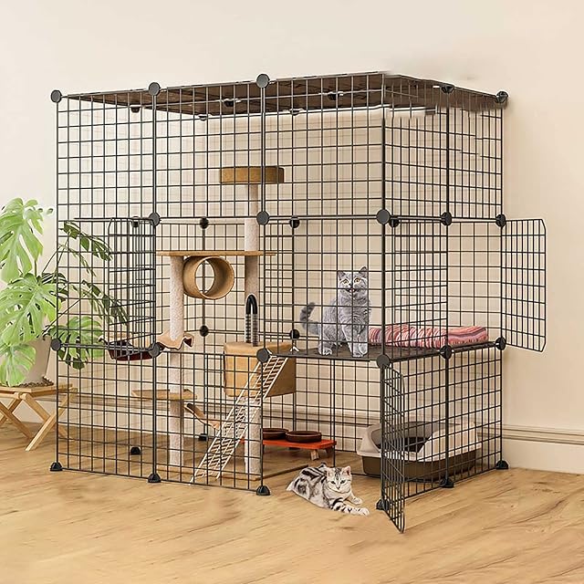 Jaulas Grandes para Gatos en Interiores