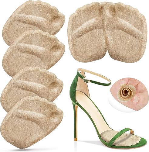 Miniatura 6 de Almohadillas metatarsianas para mujer, almohadillas de gel para el antepié, almohadillas de cojín de pie reutilizables para aliviar el dolor durante