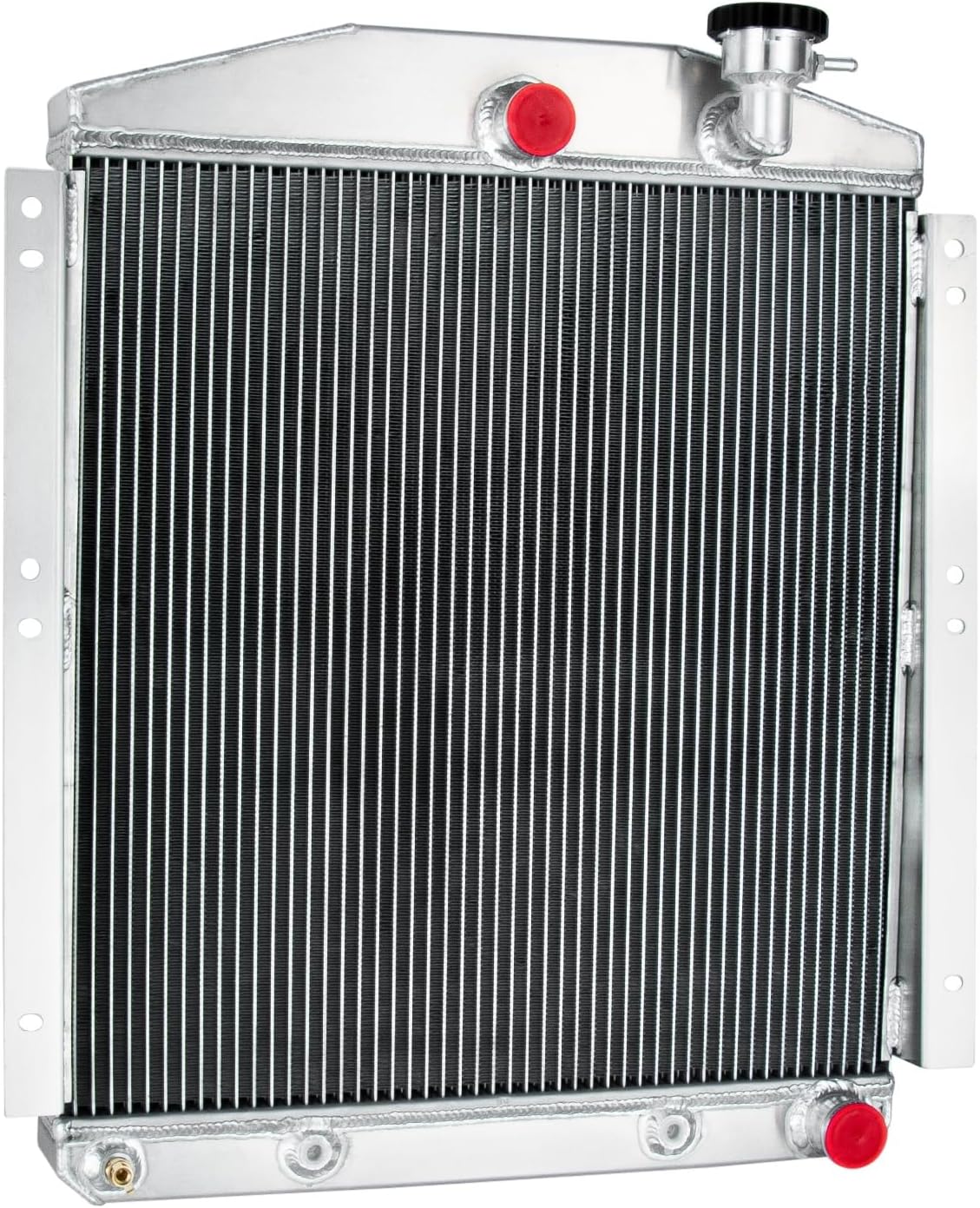 4 Row Aluminum Radiator for 1948-1954 Chevrolet Chevy GMC Truck 3100 3600 3700 3800 3900 3.5L 3.7L 3.8L 4.1L 4.3L L6 (4 Rows Core)