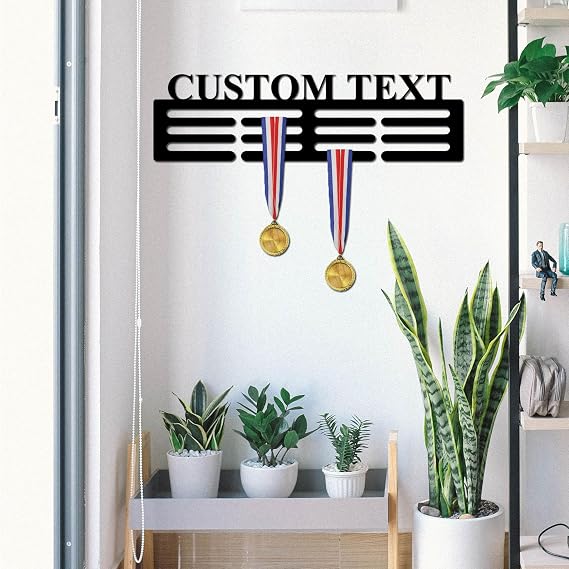Medal Holder Personalized Medal Hanger Display Holder Tiered Award Rack Medal Rack Medal Wall Hanger Display
